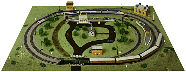 HORNBY R771 NEW Starter Midimat Trakmat Track Mat 00 Gauge