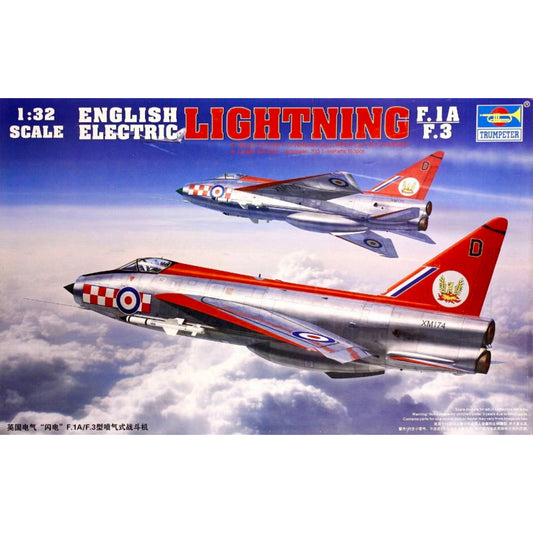 Trumpeter 02280 BAC English Electric Lighting F.1A/F.3 1:32 Model Kit