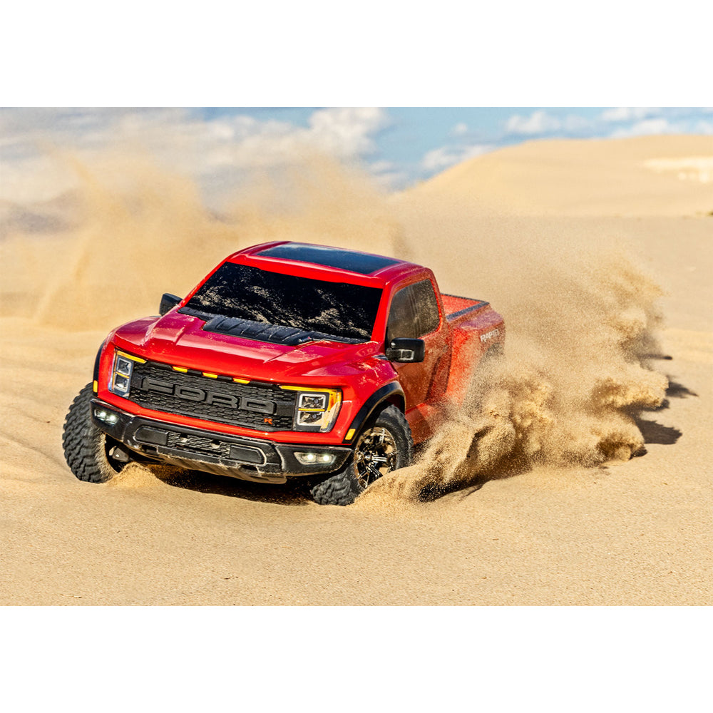 Traxxas Ford Raptor R Pro Scale 4WD 3S RTR 1:10 RC Truck - RED