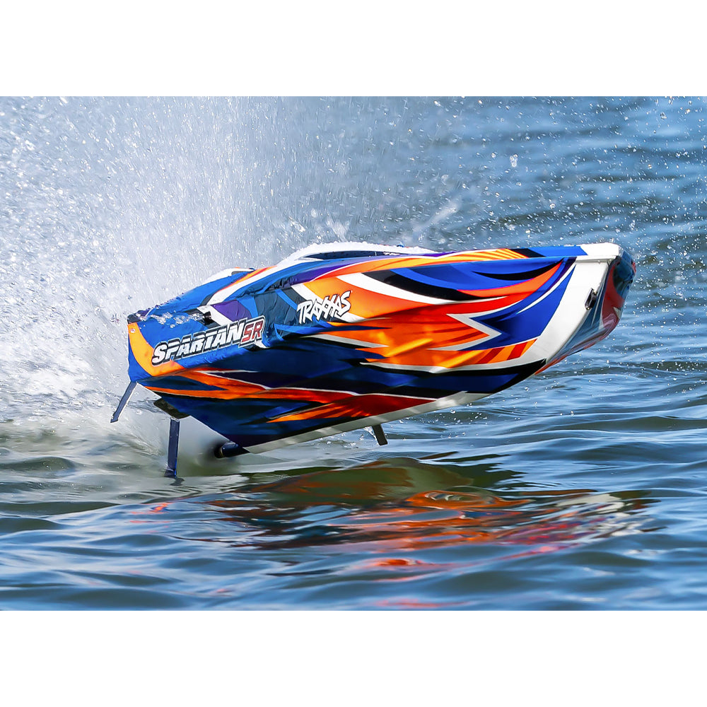 Traxxas Spartan SR VXL 36in 1:10 RTR Brushless RC Race Boat - Orange
