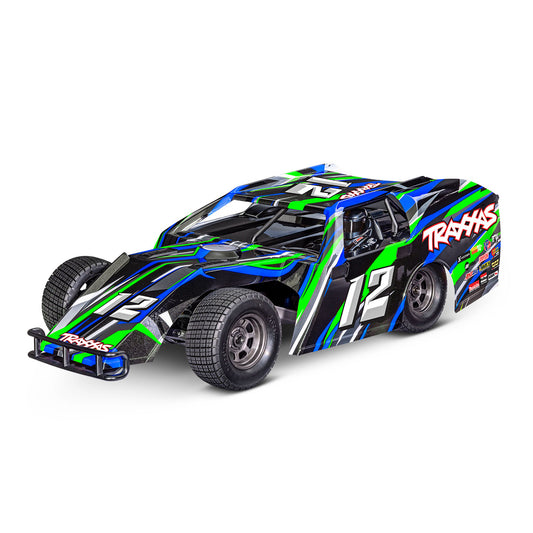 Traxxas Slash Modified 1:10 RTR RC Dirt Oval Racer - Green
