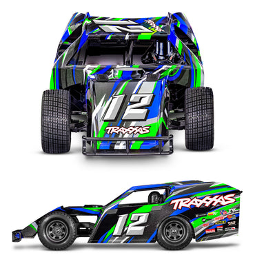Traxxas Slash Modified 1:10 RTR RC Dirt Oval Racer - Green