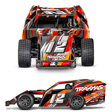Traxxas Slash Modified 1:10 RTR RC Dirt Oval Racer - Orange