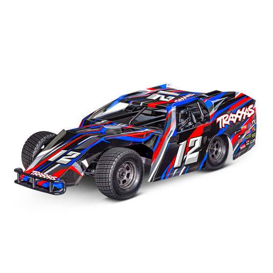 Traxxas Slash Modified 1:10 RTR RC Dirt Oval Racer - Red