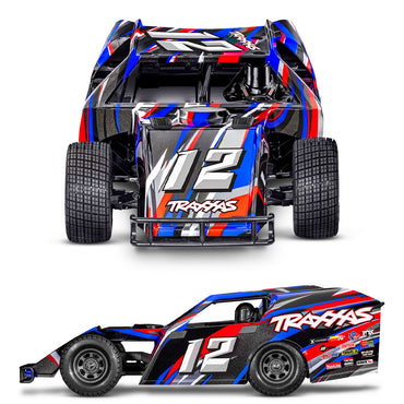 Traxxas Slash Modified 1:10 RTR RC Dirt Oval Racer - Red