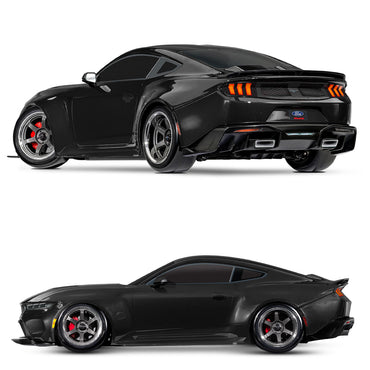 Traxxas 4-Tec Drift 2024 Ford Mustang 2WD 1:10 RTR RC Drift Car - Black