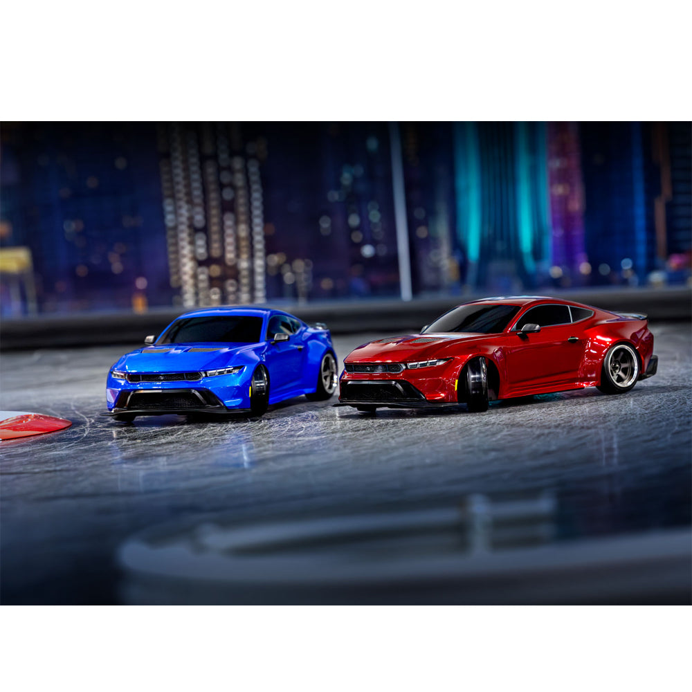 Traxxas 4-Tec Drift 2024 Ford Mustang 2WD 1:10 RTR RC Drift Car - Blue