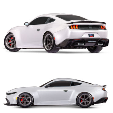 Traxxas 4-Tec Drift 2024 Ford Mustang 2WD 1:10 RTR RC Drift Car - White