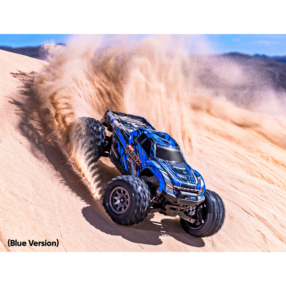 Traxxas Mini MAXX RTR RC Monster Truck w/Battery & Charger - Black