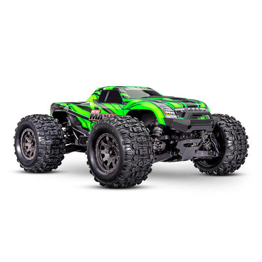 Traxxas Mini MAXX RTR RC Monster Truck w/Battery & Charger - Green