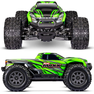 Traxxas Mini MAXX RTR RC Monster Truck w/Battery & Charger - Green