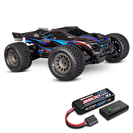 Traxxas Mini XRT RTR 1:10 RC Race Truck w/Battery & Charger - Blue