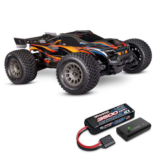 Traxxas Mini XRT RTR 1:10 RC Race Truck w/Battery & Charger - Orange