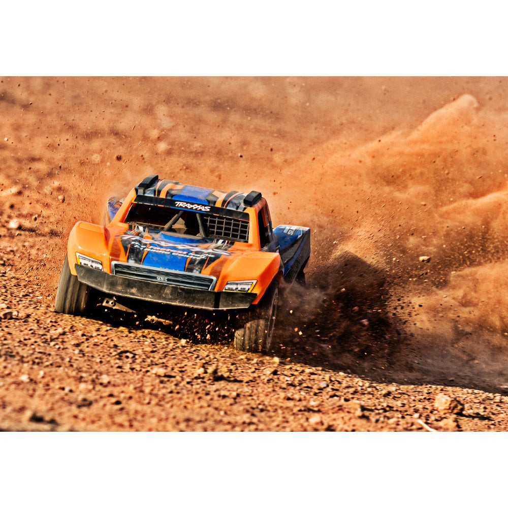 Traxxas Mini Slash BL-2S 1:10 RTR RC Short Course Truck - Orange