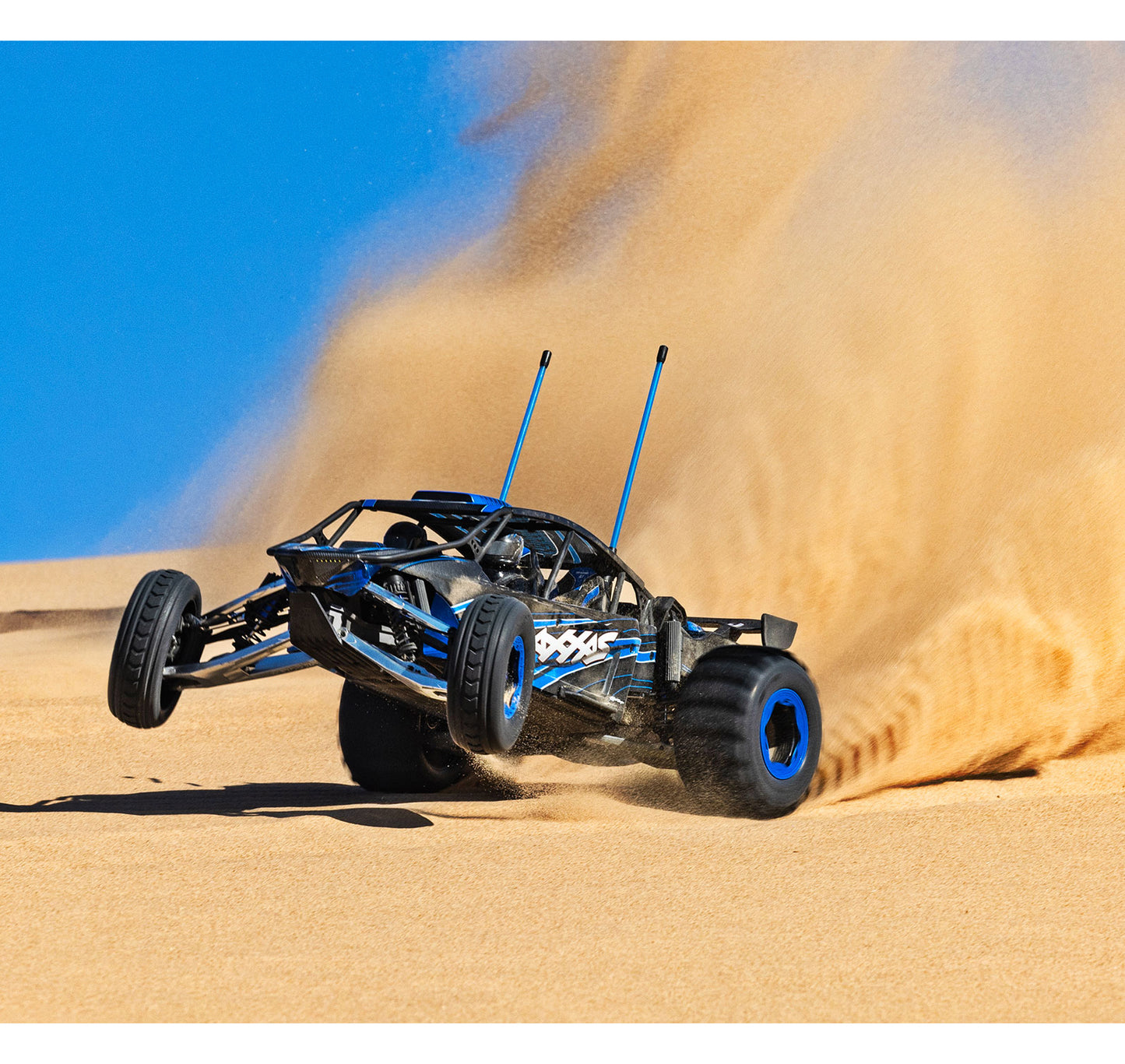 Traxxas Funco Motorsports Pro Scale 8S 2WD RTR RC Sand Car - Blue