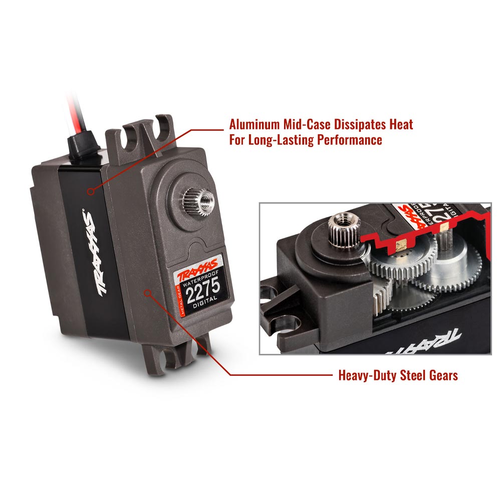 Traxxas 2275 Servo - Digital High-Torque Metal Gear Waterproof