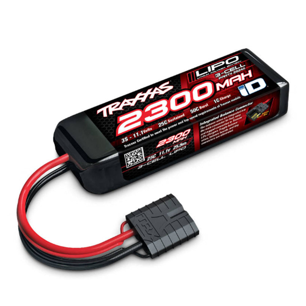 Traxxas 2824X 3S 2300mAh 11.1V 25C iD LiPo RC Battery for Mini XRT & Mini Maxx