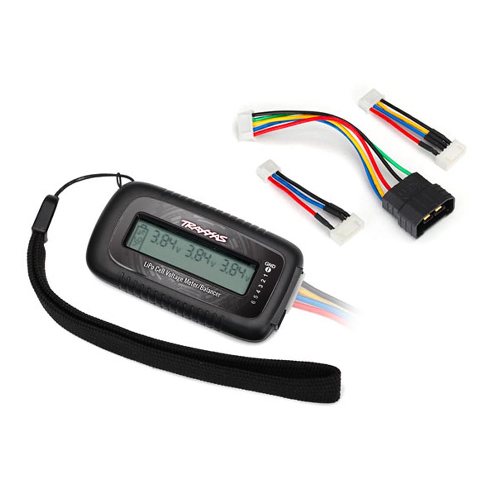 Traxxas 2968X LiPo Battery Voltage Checker/Balancer