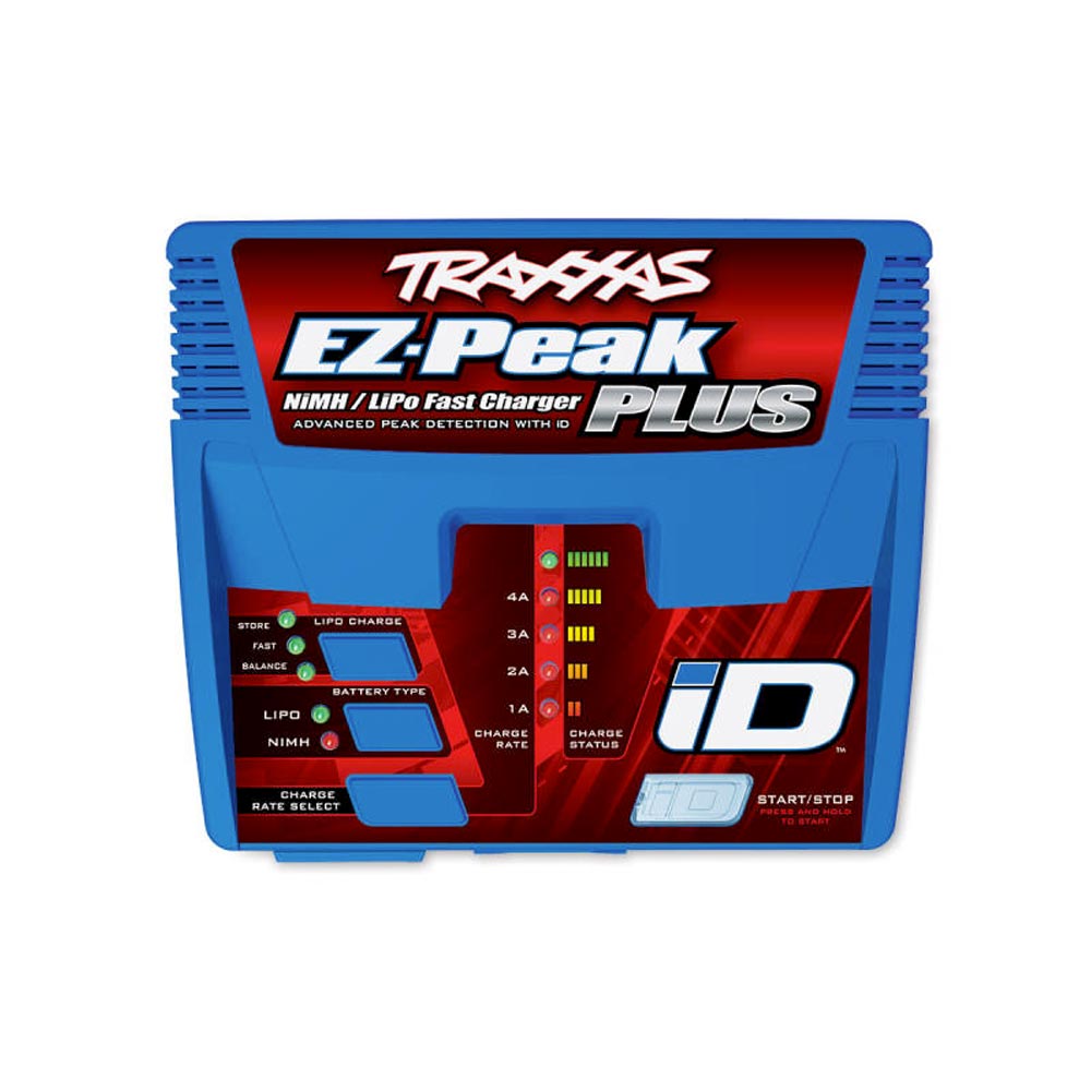 Traxxas EZ-Peak Plus 4A NiMH/LiPo iD Power Cell RC Car Battery Charger 2970TX