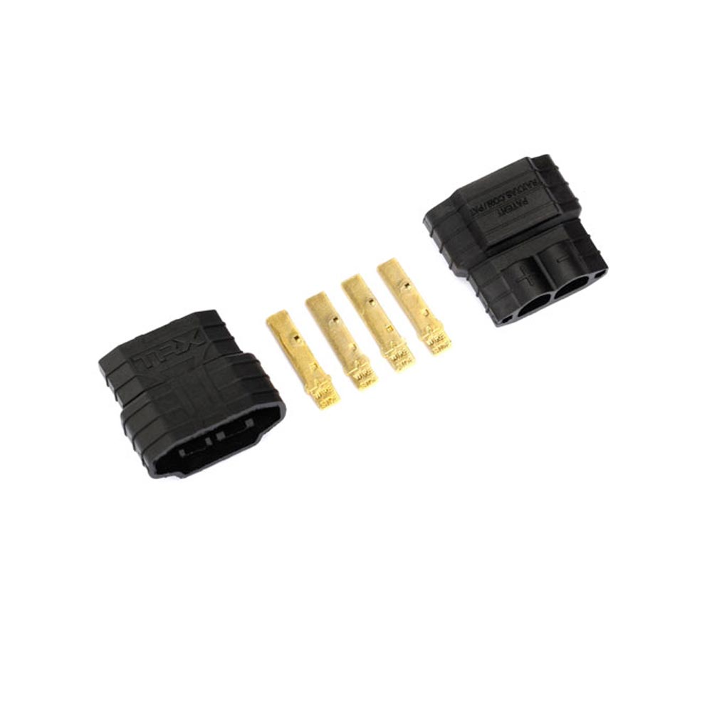 Traxxas Connector Male x2 - For ESC Use Only RC Car Spares 3070X