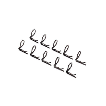 Traxxas 3935A 90 Degree/Angled Body Clips x10 Black RC Car Spare Part