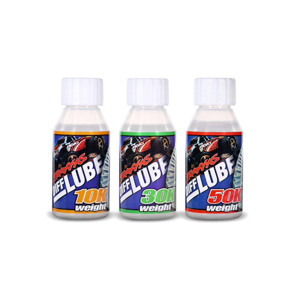 Traxxas TRX5136X Differential Oil Kit DiffLube (10K, 30K, 50K wts) RC Car Spares