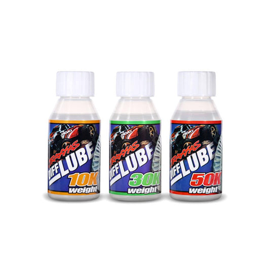 Traxxas TRX5136X Differential Oil Kit DiffLube (10K, 30K, 50K wts) RC Car Spares