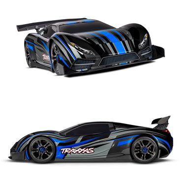 Traxxas XO-1 Electric 1:7 4WD Supercar 100mph+ 6S RC Race Car - Blue 64077-3
