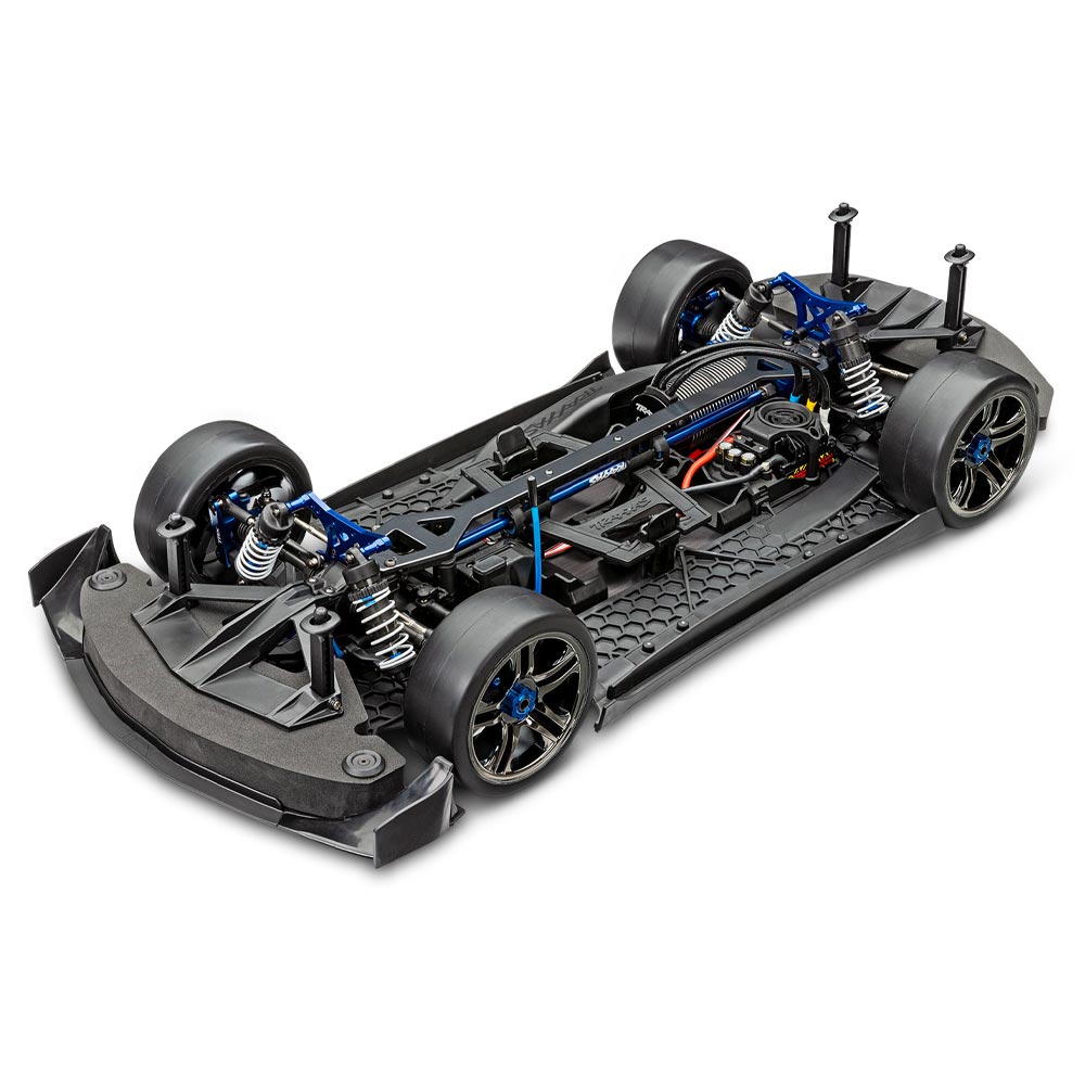 Traxxas XO-1 Electric 1:7 4WD Supercar 100mph+ 6S RC Race Car - Blue 64077-3