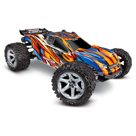 Traxxas 67076-4 Rustler 4x4 VXL 1:10 RTR RC Stadium Truck - Orange