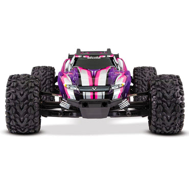 Traxxas 67076-4 Rustler 4x4 VXL 1:10 RTR RC Stadium Truck - Pink