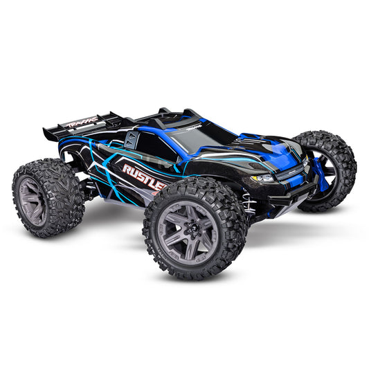 Traxxas Rustler 4X4 BL-2S 4WD RTR 1:10 Stadium Truck - Blue