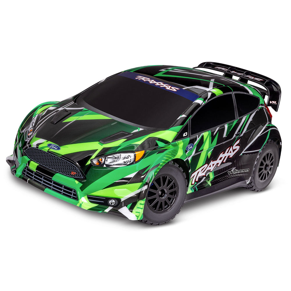Traxxas Ford Fiesta ST VXL Rally Car 1:10 3S RTR RC Car - Green