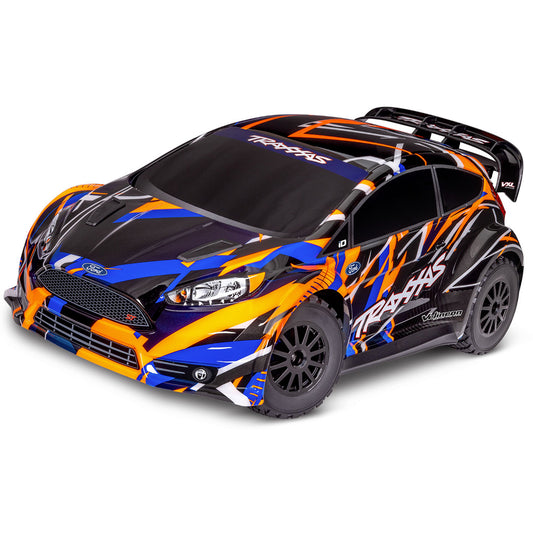 Traxxas Ford Fiesta ST VXL Rally Car 1:10 3S RTR RC Car - Orange