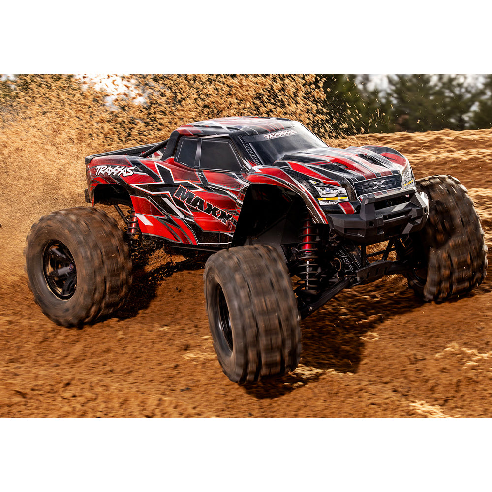 Traxxas X-Maxx Belted 4WD 8S 1:6 RTR RC Monster Truck - Red