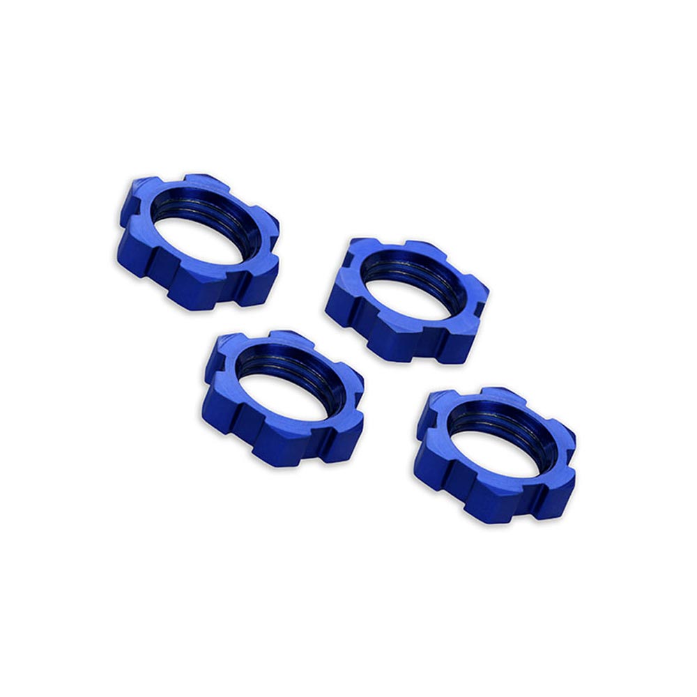 Traxxas TRX7758 Wheel Nuts 17mm Splined Serrated x4 X-Maxx RC Car Spares