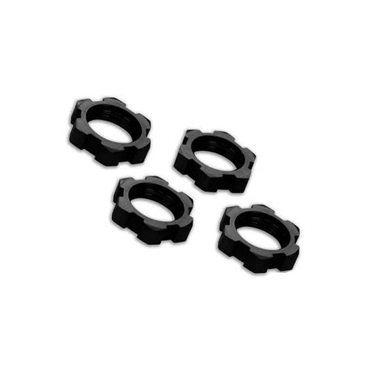 Traxxas 7758A Wheen Nuts 17mm Splined 4pc Black RC Car X-Maxx, Sledge Spare Part