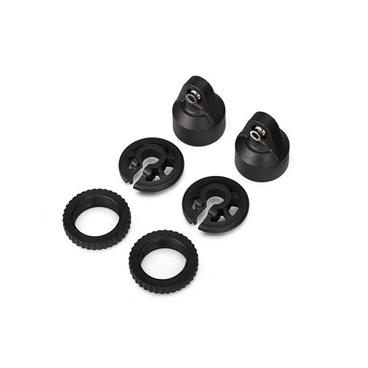 Traxxas 7764 GTX Shock Caps w/Spring Perch & Adjusts X-Maxx RC Car Spare Part