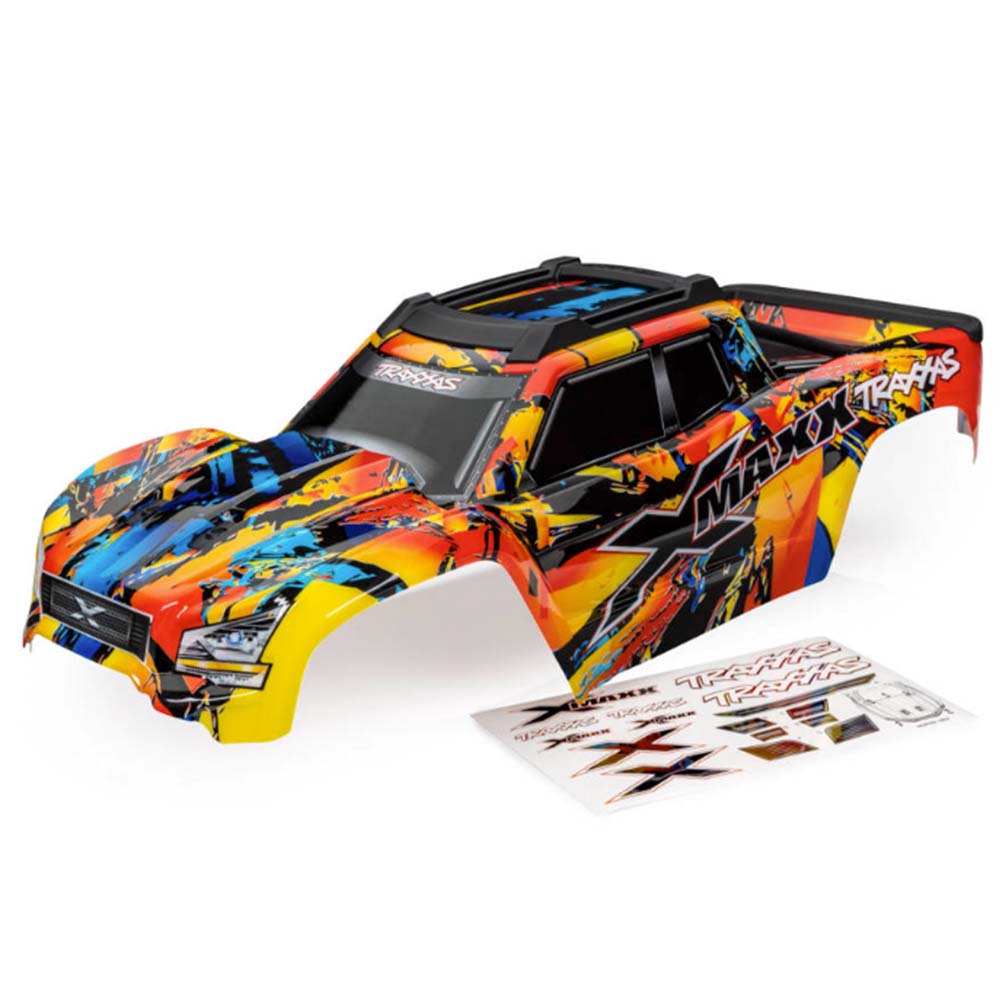 Traxxas X-Maxx Body Solar Flare Body TRX8711X