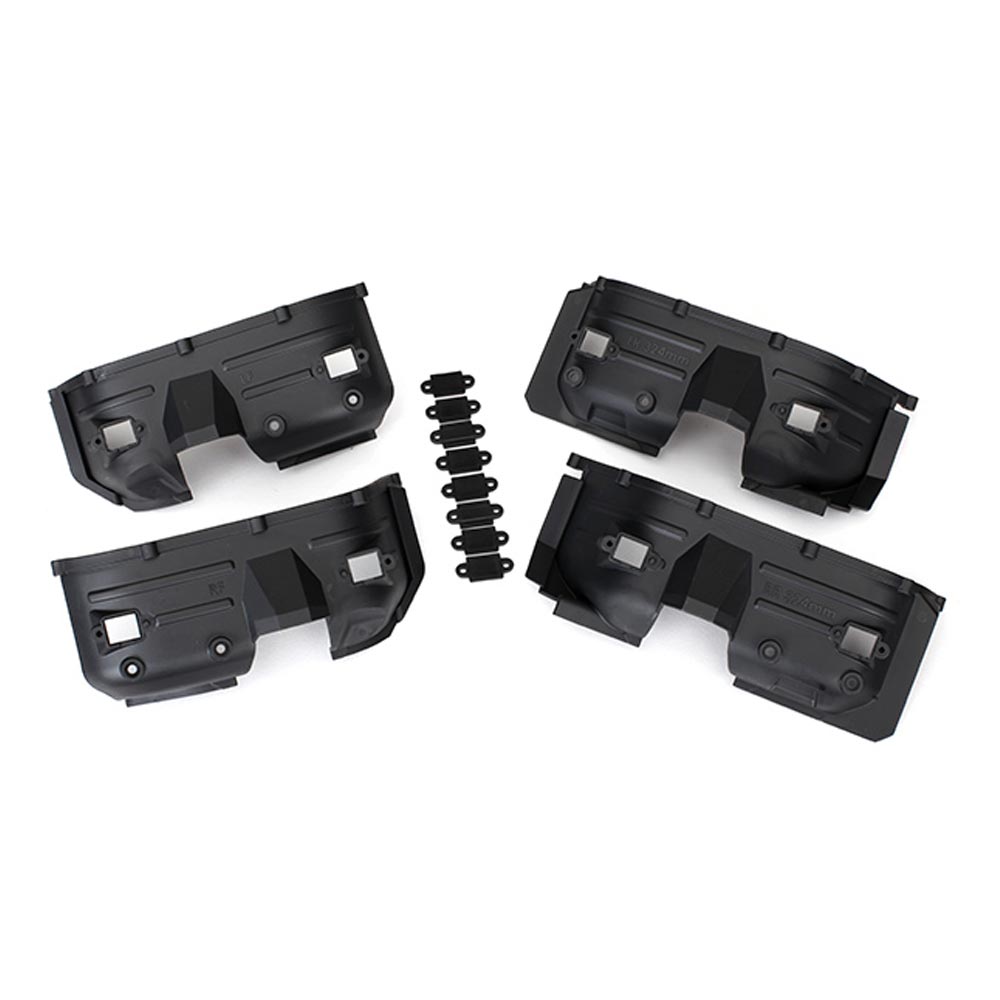Traxxas 8018 TRX-4 Inner Fenders Front & Rear w/Rock Light Covers RC Car Parts
