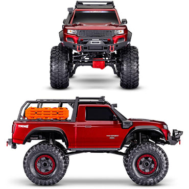 Traxxas TRX-4 Sport High Trail 1:10 4WD RC Trail Crawler - Metallic Red 82044