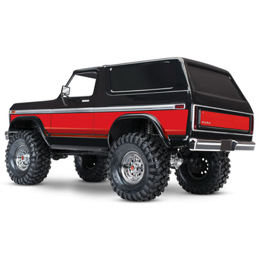 Traxxas TRX-4 1979 Ford Bronco 4X4 RTR Clipless 1:10 Trail Crawler - Red