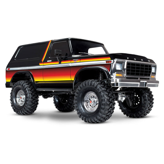 Traxxas TRX-4 1979 Ford Bronco 4X4 RTR Clipless 1:10 Trail Crawler - Sunset