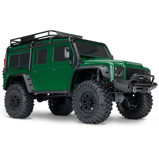 Traxxas TRX-4 Land Rover Defender 4X4 RTR Clipless 1:10 Trail Crawler - Green