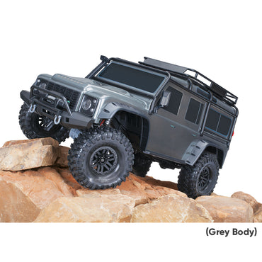 Traxxas TRX-4 Land Rover Defender 4X4 RTR Clipless 1:10 Trail Crawler - Sand