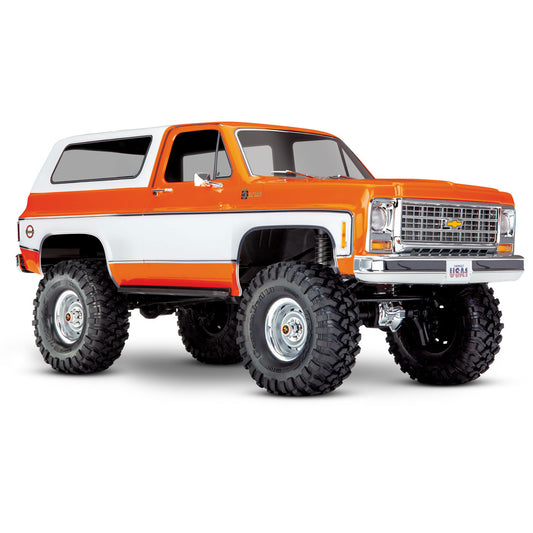 Traxxas TRX-4 1979 Chevy Blazer 4X4 RTR Clipless 1:10 Trail Crawler - Orange