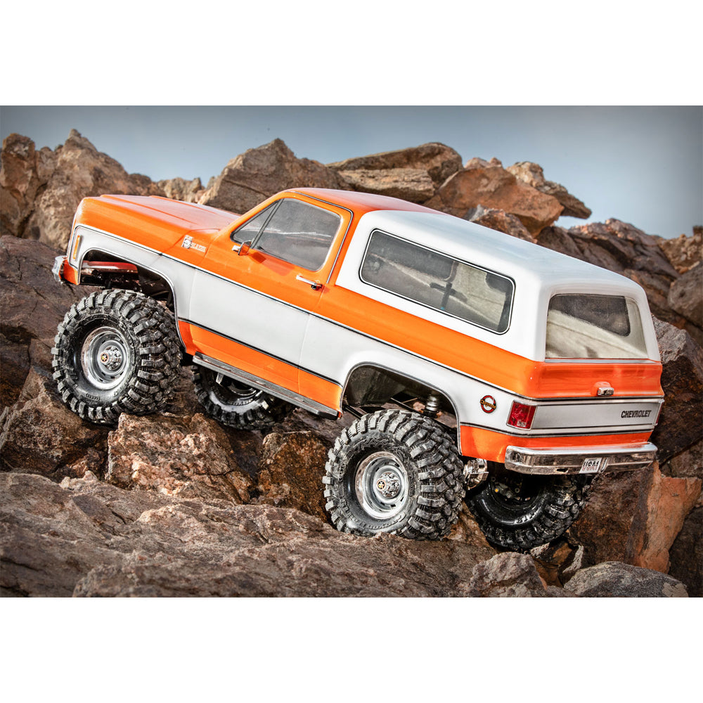 Traxxas TRX-4 1979 Chevy Blazer 4X4 RTR Clipless 1:10 Trail Crawler - Orange