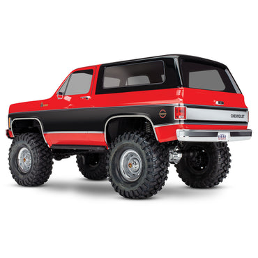 Traxxas TRX-4 1979 Chevy Blazer 4X4 RTR Clipless 1:10 Trail Crawler - Red
