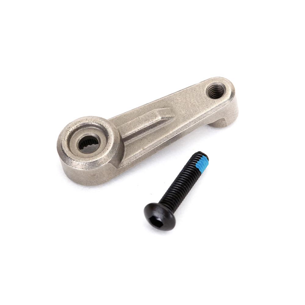Traxxas TRX8247X Servo Horn, Steering, Metal 3x14 BCS TRX-4 TRX-6 RC Car Spares