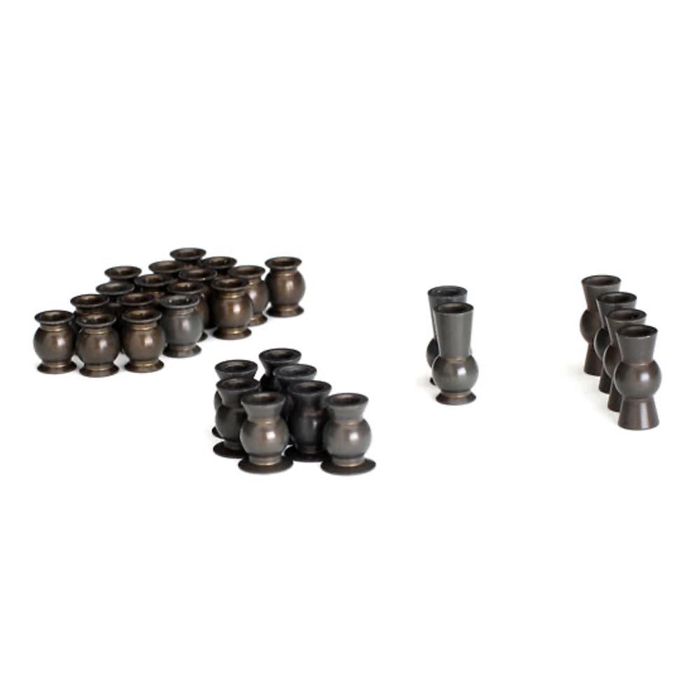 Traxxas 8274 TRX-4 TRX-6 Hollow Ball Complete Set - Aluminium PTFE-Coated